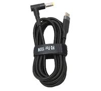 Zunate Laptop Charge Cord, 20V/5A 100W USB Type-C to DC 5.5 x 1.7mm Fast Charge Stable Wearproof Laptop Power Supply Cord,for for Acer Aspire ES1-512 711 PA-1450-26 ES1-512(JD0609-1.5 (1.5 meters))