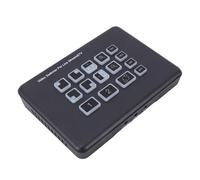 Zunate Live Stream Switcher, USB C 3.0 1080P Video Mixer with 2 HD Inputs and 3.5mm Port, for PC Live Broadcast Game Streaming Video Conference