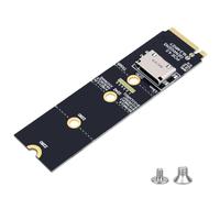 Zunate M.2 NVMe to OCuLink SFF-8612 Adapter PCIe 4.0 X4 64Gbps | Gen Protocol Support, Portable External GPU Setup, High-Speed Storage Expansion, Compact PCB Design