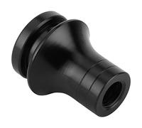 Zunate M12x1.25 Shift Knob Boot Retainer Aluminum Alloy Adapter Manual Transmission Vehicles Gear Shifter Adapter XA XB TC Skyline MR2 Supra (Black)
