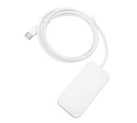 Zunate Magnet Wireless Charger, 27W Fast Charging USB C Wireless Charging Dock for Pro 12.9 Inch 3rd 4th 5th 6th Gen Air 13 Inch M2 M3, with Advanced Magnet Smart Connector (1m)