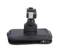 Zunate Magnetic Action Camera Backpack Mount, Secure Arrow Storage Case for Osmo 360, 360° Rotation Anti Shake Holder for Action 3 4 5 Ideal for Cycling Hiking