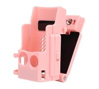 Zunate Magnetic Camera Stand Holder for 3, Adjustable Angle Expansion Adapter Mount Bracket with Non Slip Pad and Cold Shoe Mount Coating Magnet for Car, Refrigerator (Pink)