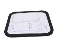 Zunate Magnetic Screw Organizer Pad for Phone Repair with 35 Diagrams for Easy Assembly Durable Rubber Tool 7.01x6.3in