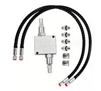 Zunate Mini Excavator Cushion Valve Kit, M14x1.5 Cushion Valve Replacement, Hydraulic Buffer for Under 2 Ton Machines, Shock Absorbing with Smooth Operation for Mini Digger
