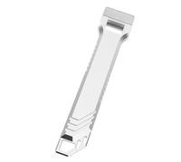Zunate Model Scraper Fit for Bambu Lab X1 3D Printer, SK5 Steel Blade Anodized Aluminum Handle Print Removal Tool, Portable Model Scraper with Ergonomic Handle for P1
