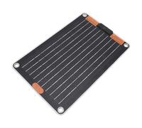 Zunate Monocrystalline Solar Panel 30W 5V3A High Efficiency Fast Charging Solar for Electronics, Sun Proof, Great for Traveling, Monocrystalline Silicon