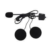 Zunate Motorcycle Bluetooth Headset, 40MM Speaker HiFi Stereo Music GPS Navigation, with Bluetooth 5.4 IP65 Water Proof, 40H Battery Life, for Cruiser Scooter Chopper