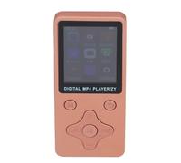 Zunate MP3 MP4 Player, 64GB Bluetooth 5.0 Music Player with 1.8 Inch LCD Screen, HiFi Lossless Sound, Supports 128GB Expandable Memory, for Sports Running Travel (Pink Gold)