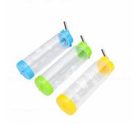 Zunate Multi Value Pack Guinea Pig Water Bottle Anti Drip Hanging Feeder for Rabbits, Small Animals, 3pcs (Multicolor)