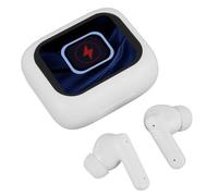 Zunate Multifunctional Language Translator Headphones with IPX5 Water Resistance, Noise Cancellation for Clear Calls and Music, Perfect for Travel and Daily Use (White)