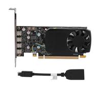 Zunate P600 Graphics Card, 2GB GDDR5 128Bit Video Graphics Card 384 Graphics Boards, PCI Express 2.0 X16, 4 MiniDisplayPort, for 3D Modeling Rendering
