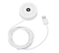 Zunate PC Hello Fingerprint Reader, Portable Wired USB Fingerprint Reader Support for PC 10 11 Laptop Non Password Login Small Scanner Recorder 360 Degree Touch Control