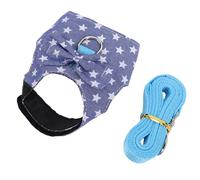 Zunate Pet Vest Harness and Leash Set Soft Edges for Small Animals Like Bunnies and Ferrets Lightweight for Easy Travel and Adventure (M)