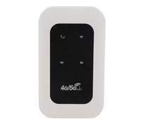 Zunate Portable 4G Router, 300Mbps LTE CAT4 Mobile WiFi Hotspot with USB C Powered 2100mAh Battery, Mobile Hotspot Device B1/3/5/7/8/20/40 for Travel Camping and Streaming Support 10
