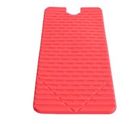 Zunate Portable Foldable Silicone Phone Holder, Anti-Slip Bendable Phone Stand for Desktop and Travel, Multi-Functional Mobile Support for Video Calls and Hands-Free Viewing, (Red)