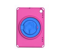 Zunate Protective Case for Fire HD8/HD8 Plus, EVA Shockproof Cover with Rotatable Handle, Heavy Duty Tablet Case for Kids, Dropproof Shell for Streaming Learning, 8.7x6.1x1.42in