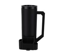 Zunate Reload Can Holder for 12oz Double Cans Beverage Drink Holder Insulated Plastic Portable Outdoor Camping Hiking Party (Black)