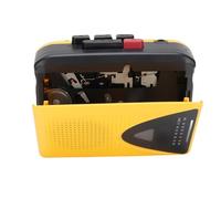 Zunate Retro Cassette Player, Portable AM FM Radio with Built in Speaker and Microphone, for Home Outdoor Recording and Listening
