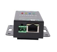 Zunate RS232 to Ethernet Converter, RS232 ETH PRO Serial to TCP IP Device Server with Signal Power Isolation, for Modbus RTU TCP HTTP MQTT Protocol Industrial Applications