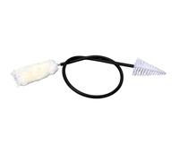 Zunate Saxophone Neck Cleaning Brush Dual Head Flexible Cleaner | Dual End Design, Soft Nylon Bristles, Alto Tenor Baritone, Curved Tube Reach, Moisture Wipe, Durable Steel Core