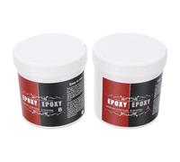 Zunate Self Hardening Sculpting Clay 350g A + 350g B, 2 Part Modeling Clay for Sculpture, Model Making, Repair - Strong Adhesion, Easy Shape, Heat & Water Proof, Air Dry