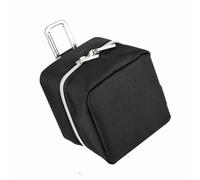 Zunate Self Leveling Tool Carrying Case Shockproof Pouch for HUEPAR Vertical Horizontal Line Rotatable 360 Degree Portable Storage Bag, Fits 4.1x4.1x3.9 Inches, 600D Oxford Fabric, Black (Black)