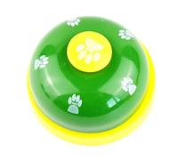 Zunate Service Bell, Table Bell for Pet Training, Dog Call for Cats Dogs, Round Desk Bells for Classroom Restaurant Bar, Game Buzzer Plastic Call (Blue and Green)