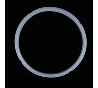 Zunate Silicone Sealing Ring for 5/6 Qt Pressure Cooker, Replacement Seal Ring Accessory, Dishwasher Safe, BPA Free, Food Grade Silicone Gasket, Easy to Install, White (6Qt White)