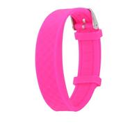 Zunate Silicone Smart Bracelet Rose Red Multifunctional Fitness Tracker with Sleep and Step Counter for Active Lifestyle