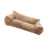 Zunate Small Dog Sofa Cozy Pet Bed for Cats Winter Warm Backrest Support Dog Couch, Skin Friendly Design for All Seasons (XS 50 * 40 * 20cm)
