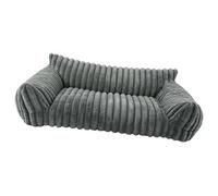 Zunate Small Dog Sofa Cozy Pet Bed for Cats Winter Warm Backrest Support Dog Couch, Skin Friendly Design for All Seasons (XS 50 * 40 * 20cm)