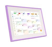 Zunate Smart Digital Calendar 10.1in IPS HD Touch Screen WiFi Sync Wall Mount Family Schedule Chore List Meal Planning Photo Frame