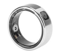 Zunate Smart Ring, Fitness Tracker Men Women Touch Screen IP68 Health Exercise Redord Steps with Charging Bay Supports Multiple Sports Modes Health Tracker for Women and Men (Size 11 (20.7mm /