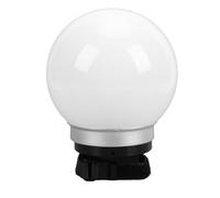 Zunate Soft Light Ball 15cm Compact Photography Light Modifier, 360° Spherical Flash Diffuser for Professional Studio Portrait Product Photography, Universal Speedlight Mount