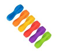 Zunate Soft Silicone Pen Grips, Ergonomic Triangular Pen Holder, Non Slip Pencil Gripper for Left Right Hand, Writing Aid for Kids Adults, Grip for Home Office School (6PCS)