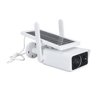 Zunate Solar Security Camera, ES 2RA Outdoor Waterproof Solar Camera, 4MP PIR Motion Detection, IP66 Waterproof,2 Way Talk,WiFi Solar Camera Home Security Surveillance