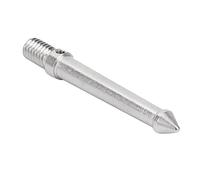Zunate Spike Mount for Tripod Monopod, 3/8 Inch Screw Thread Stainless Steel Camera Spike Mount for Ground Sand Mud Slope, Camera Accessories (8CM)