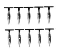 Zunate Stainless Steel Coconut Opener Set | 10-Piece Hole Maker Tool for Young Coconuts
