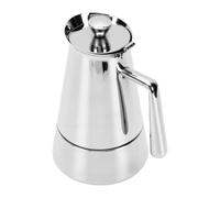 Zunate Stainless Steel Stovetop Coffee Maker 200ml | Rich Style Brew, Detachable Design Easy Clean, Compatible Gas Electric Ceramic, Classic Italian Tradition
