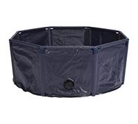 Zunate Sturdy Portable Dog Pool | Foldable PVC Swimming Pool for Pets with Non-Slip Bottom, Leakproof Bath Tub for Indoor Outdoor Use (XL30/160cm)