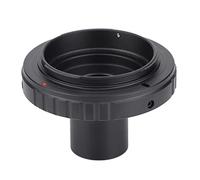 Zunate T2-OM Microscope Adapter with M42 Thread, Converter for 23.2mm T Mount Microscope Eyepiece to for Olympus OM Mount SLR Camera