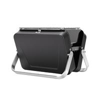 Zunate Tabletop Charcoal Grill Unique Suitcase Design Safe Cooking Experience for Small Spaces