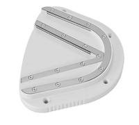 Zunate Under Cabinet Jar Opener with Stainless Steel Teeth - Easy One Handed Operation for Kitchen Cabinet Bottle Lids - Jar Opener Tool for Elderly and Limited Hand Mobility, Saves (White)