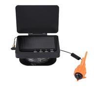Zunate Underwater Fish Finder, 4.3in 1500 Nits HD Screen 5MP 1080P Ice Fishing Camera 195° Wide Angle with 8 LED Lights 20m Cable for Ice Fishing Lake Sea Boat Kayak