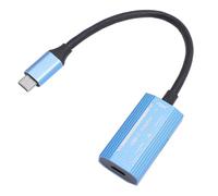 Zunate USB C to Glasses and Charging Adapter, PD3.0 100W 4K 60Hz XR AR Smart Glasses Adapter with Dedicated Power Port, for Switch Steam Deck Smartphones Projectors PCs