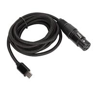Zunate USB C to XLR Female Cable, USB C Microphone Cable USB C to XLR Audio Connector Low Noise HIFI Stereo Audio Cable Plug and Play for Smartphones, Tablet, Laptop (2m)