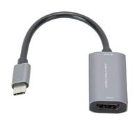 Zunate USB C Video Card 4K Input 1080P Output | Portable Plug And Play, Game Live Streaming, Retro Gaming, Console Recording, Low Latency