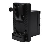 Zunate V Mount Battery Plate, with Built-in Intelligent Chip and Protective Circuit for BP U Series Dummy Battery Adapter for Camcorders