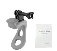 Zunate Versatile Quick Setup 360° Flexible Camera Mount for OSMO Action Steady Footage on Bikes and Motorcycles (Gray)